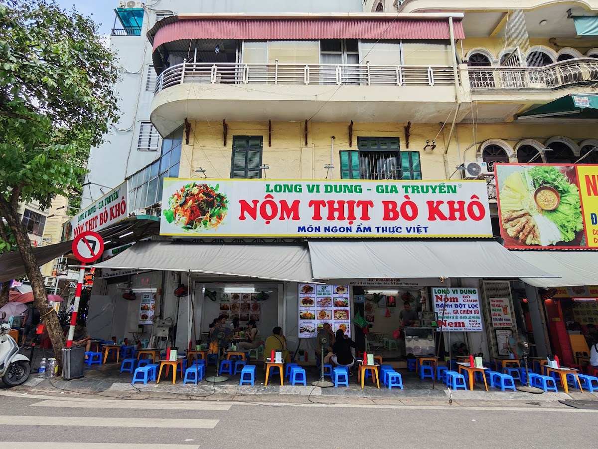 Nộm Bò Khô Long Vi Dung
